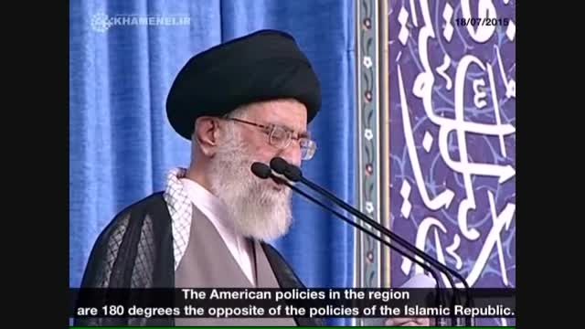 سیاست های ایران و امریکا در منطقه
