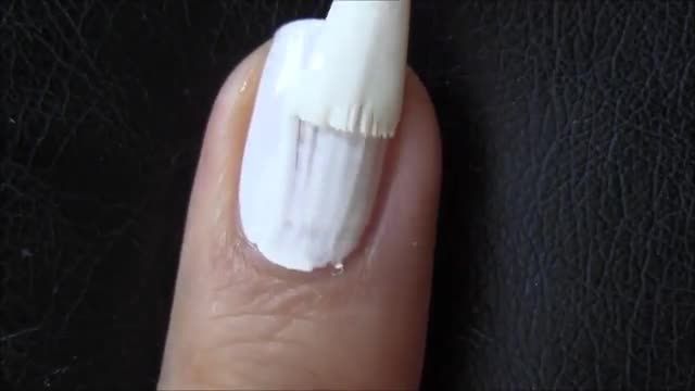 WATER MARBLE Nail Art Tutorial - Black