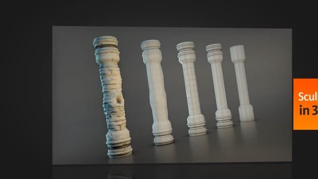 Sculpting Integration Concepts for 3ds Max and Mudbox