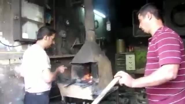 حرفه آهنگری در بروجرد