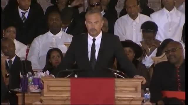 Kevin Costner&#039;s emotional speech in full at Whitney Hou