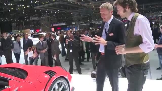 پورشه 911GT3 RS در نمایشگاه اتومبیل ژنو 2015