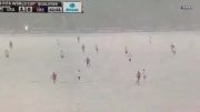 فوتبال در برف شدید !!!!