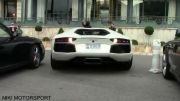 به فنا دادن Lamborghini Aventador در موناکو