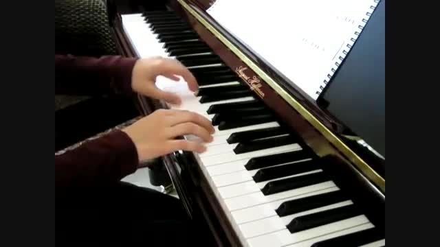 تکنوازی پیانو( موسیقی خاطره انگیز الهه ی ناز)