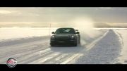 درگ پورشه GT3 با R1 2012 در یخ عالیه