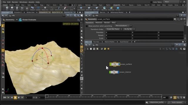 Introduction to Dynamic Oceans in Houdini