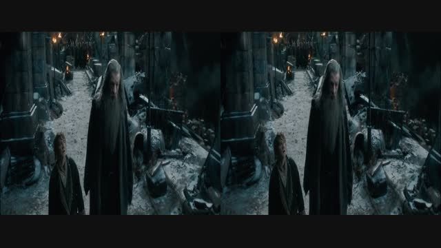 قسمت کوتاه فیلم سه بعدی The Hobbit 2014 3D