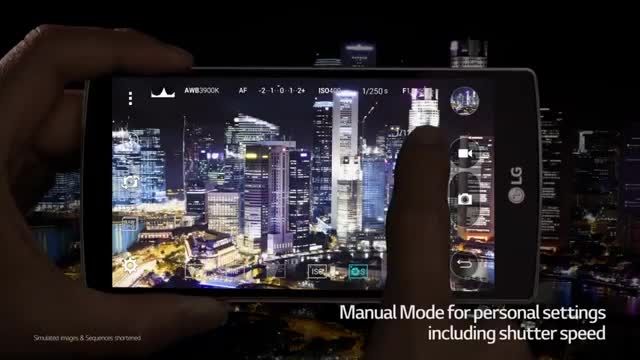 ویدئوی تبلیغاتی ال جی برای دوربین G4