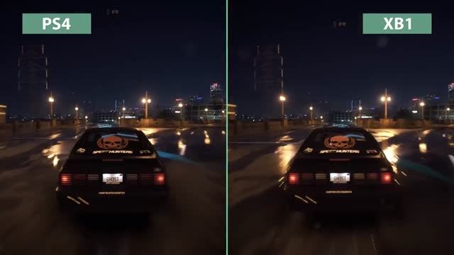 مقایسه گرافیک بازی Need For Speed