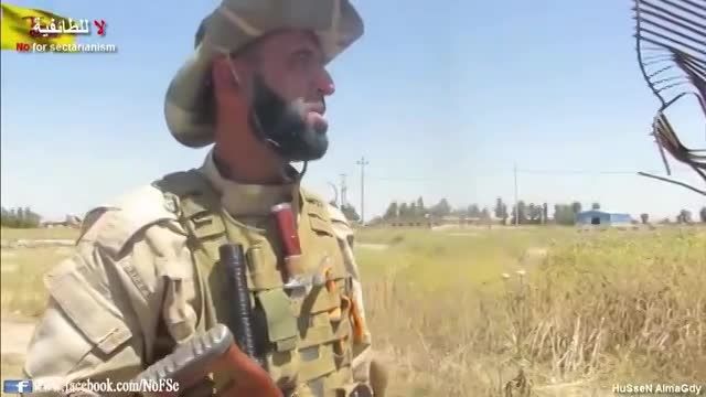 زره پوش عجیب داعش در دستان نیروهای حزب الله عراق