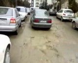 خیابان جردن تهران یا مسابقات آفرود بیرون از جاده !!!