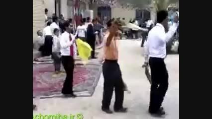 رقص دستمال اچمی توسط مردم خودمونی در هرمزگان