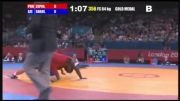 فنون اجرایی در وزن84کشتی ازاد المپیک 2012