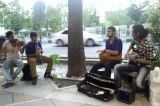موزیک زنده در خیابان ولیعصر