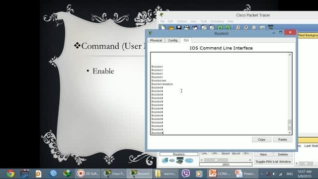 آموزش CCNA : محیط کاربری User Mode