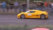 تصادف سوپر اسپرت کنیخ زگ ( Koenigsegg)