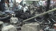 تصاویری از انفجار دیروز عراق 61 کشته برجای گذاشت