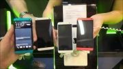 HD) HTC One -Blue vs Red vs Black vs Silver)