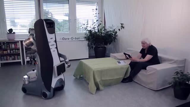 ساخت ربات مخصوص سالمندان