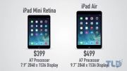 مقایسه آیپد مینی رتینا و آیپد ایرiPadAir vs iPad Mini Retina