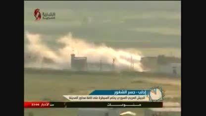 اصابت خبرنگار تلویزیون سوریه در جسر الشغور