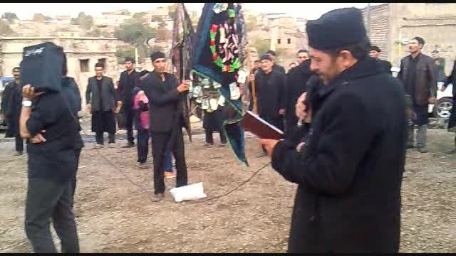 عزاداری تاسوعا 94-  اردبیل  زنجیرزنان گندشمین