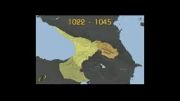 نقشه ی گرجستان از هزار سال قبل تا کنون