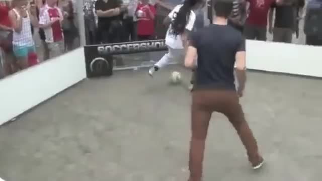 حرکات تکنیکی  فوتبال خیابانی