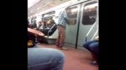 اتفاقی جالب در مترو !!