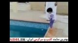 آموزش شنا به کودک به سبک عربی