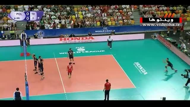 لهستان ۳-۱ ایران؛ لیگ جهانی والیبال ۲۰۱۵