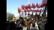 دسته عزاداری شهادت حضرت امام صادق درشهرستان خمینی شهر