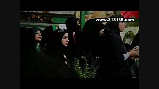 نماهنگی زیبا از تشیع با شکوه شهدای غواص در تهران