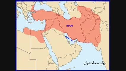 نقشه حکومت های ایران