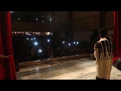 اولین کنسرت رپ در ایران ( پویان مختاری) اجرای آهنگ سیچه