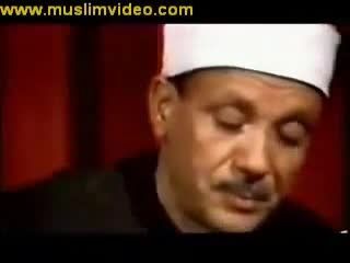 قرائت زیبای شیخ عبدالباسط همراه با گریه و تضرع