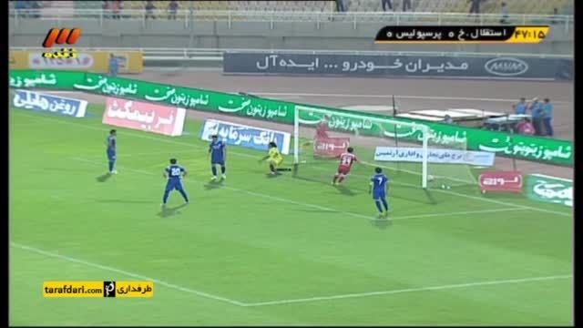 گل های بازی استقلال خوزستان 1-1 پرسپولیس