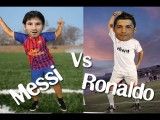 مسی vs رونالدو ( خیلی خیلی خنده دار )