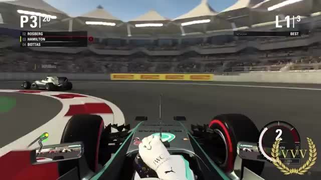 F1 2015 Abu Dhabi PS4 Gameplay