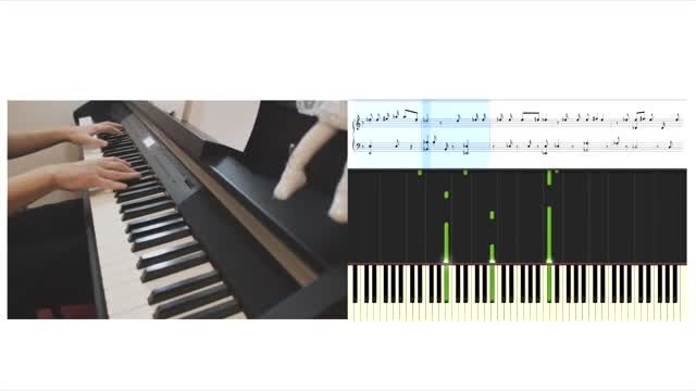 cold rain - piano