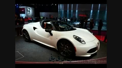 Alfa Romeo 4C Spider  تازه وارد ایران