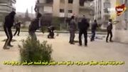 شکار تروریست وهابی توسط یکی از حرفه ای ترین تک تیر اندازان  ارتش سوریه