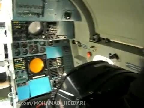 کاکپیت بمب افکن استراتژیک توپولف TU-160