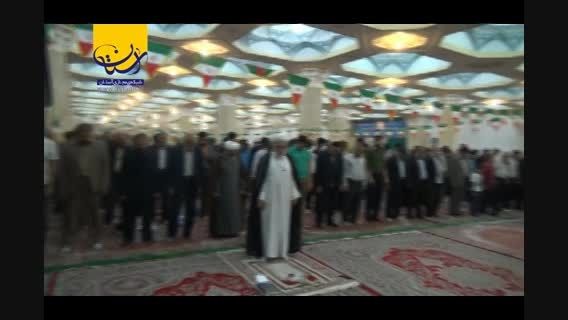 مراسم پرفیض دعای کمیل ونماز جماعت درحرم حضرت امام خمینی