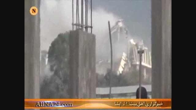 انهدام ساختمان قصر الجمهوری در شهر &quot;تعز&quot; یمن