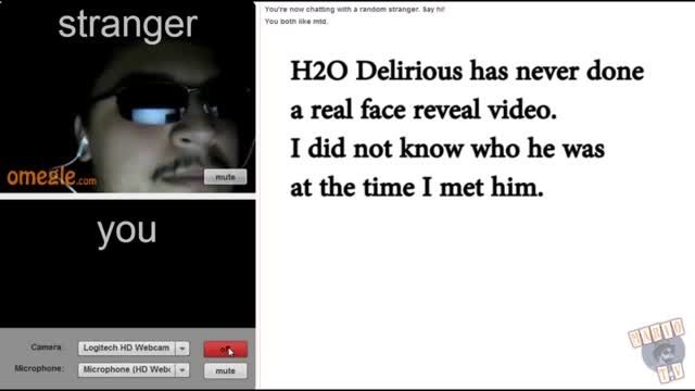 چالش نشان دادن صورت h2o delirious قسمت دوم