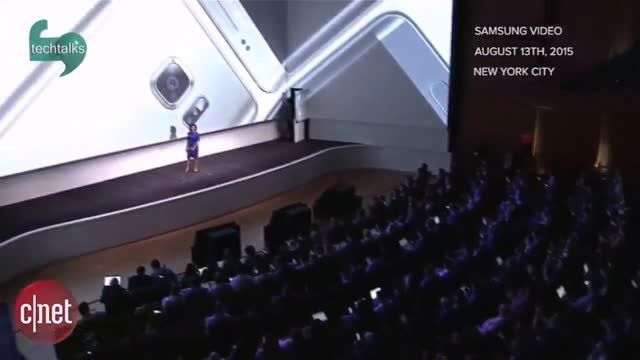 تصاویر معرفی ساعت هوشمند سامسونگ گیر ۲ در مراسم سامسونگ
