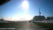 کلیپی از دیده شدن شهاب سنگ در آسمان روسیه