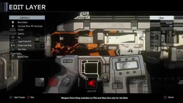 ویدیو معرفی  Paint Shop اسلحه Black Ops 3